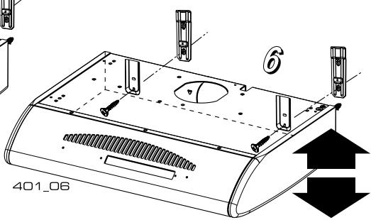 DE DIETRICH DHC116B - - Fixation avec étriers - 6