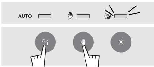 DE DIETRICH DHD499XE1 - Modo evacuação - 1