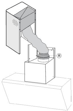 DE DIETRICH DHD694XE1 - Fitting the telescopic flues: - 4