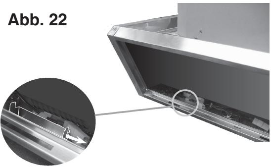 DE DIETRICH DHD694XE1 - - Wartung des Fettfilters - 2