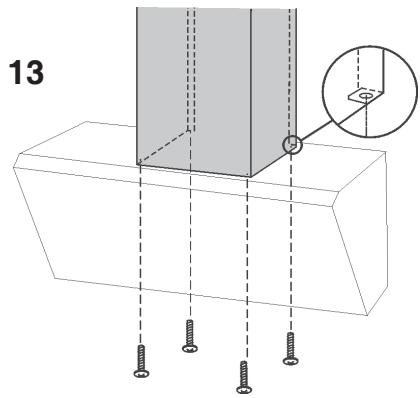 DE DIETRICH DHD694XE1 - Fitting the telescopic flues: - 6