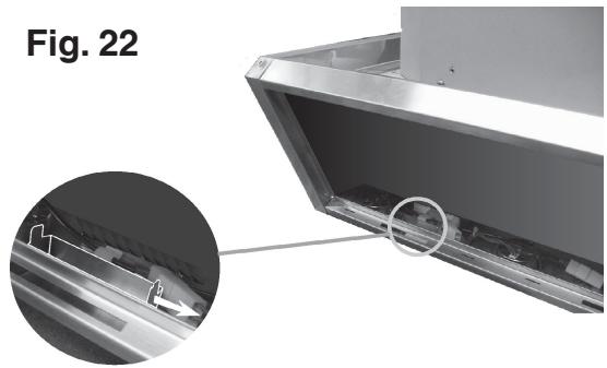 DE DIETRICH DHD694XE1 - --Maintenance of the grease filters: - 2