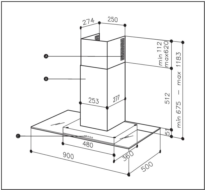 DE DIETRICH DHD800B - BESCHREIBUNG DES GERÄTS - 1