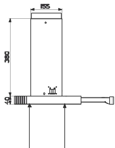 DE DIETRICH DHT945X - Dimensoes - 3
