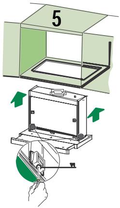 DE DIETRICH DHT945X - Foratura Piano di supporto e Montaggio Cappa - 5