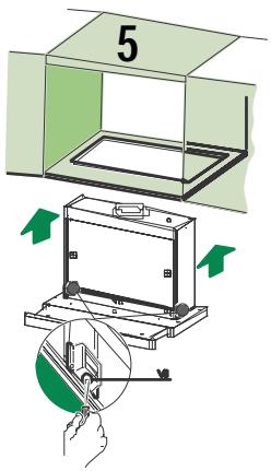 DE DIETRICH DHT945X - Perçage du Plan de support et Montage de la Hotte - 5