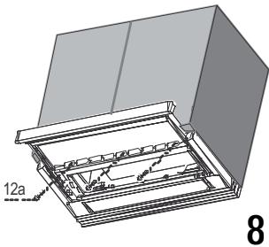 DE DIETRICH DHT945X - Perçage du Plan de support et Montage de la Hotte - 8