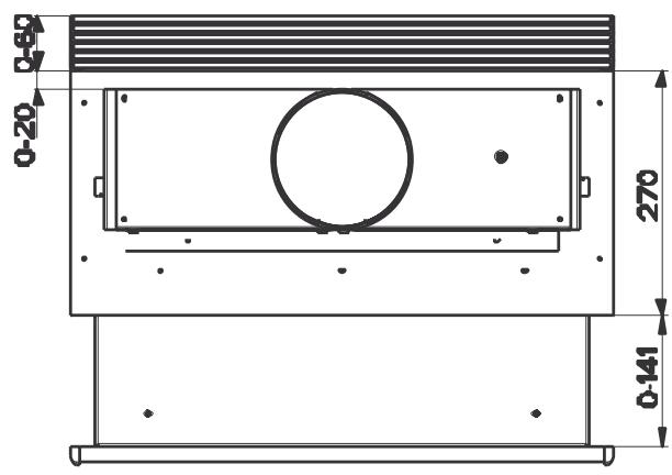 DE DIETRICH DHT945X - Dimensoes - 2