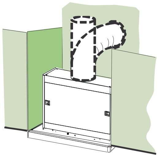 DE DIETRICH DHT945X - DUCTING VERSION AIR EXHAUST SYSTEM - 1
