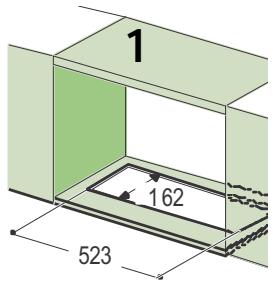 DE DIETRICH DHT945X - Drilling the Support surface and Fitting the Hood - 1