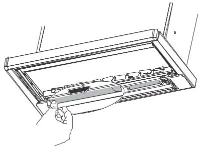 DE DIETRICH DHT945X - W fluorescent lights. - 2