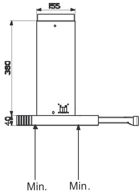 DE DIETRICH DHT945X - Dimensiones - 3