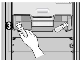 DE DIETRICH DKA866X - Remplacement des lampes du réfrigérateur - 3