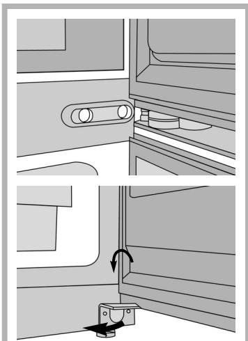 DE DIETRICH DKP821W - Inversion du sens d'ouverture des portes - 1