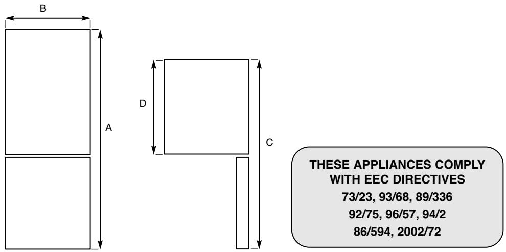 DE DIETRICH DKP825B - Specifications - 1