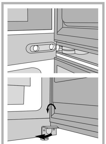 DE DIETRICH DKP825X - Wijziging van de openingsrichting van de deuren - 1
