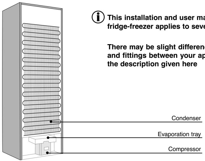 DE DIETRICH DKP825X - Description of your fridge-freezer - 2