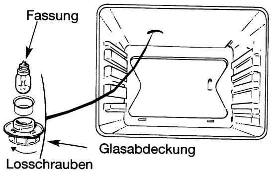 DE DIETRICH DME100BE1 - ACHTUNG! Trennen Sie ihren Backofen vor jeder Maßnahme an der Lampe vom Netz und setzen Sie ihn gegebenenfalls abkühlen. - 1