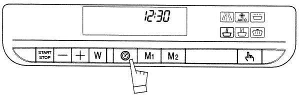 DE DIETRICH DME100XE1 - b) Remise à l'heure de l'horloge - 2