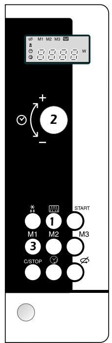 DE DIETRICH DME320WE1 - Beispiel: Benutzen Sie die Speichertaste, um das Anwärmen eines Tellers zu programmieren. - 4