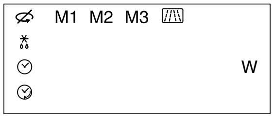 DE DIETRICH DME320ZE1 - DISPLAY OG VALG KNAP - 1