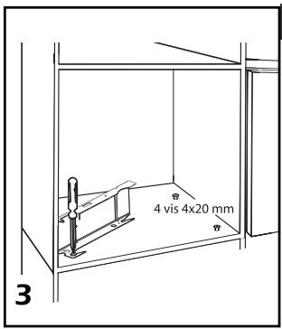 DE DIETRICH DME321BE1 - INDBYGNINGSSAET - 3