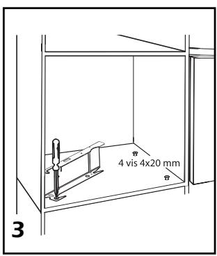 DE DIETRICH DME321BE1 - KIT D'ENCASTREMENT - 3