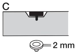 DE DIETRICH DME321BE1 - KIT DE ENCASTRE - 7