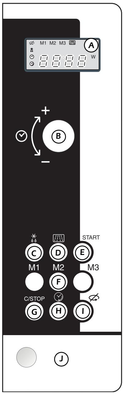 DE DIETRICH DME321BE1 - CONTROL PANEL - 1