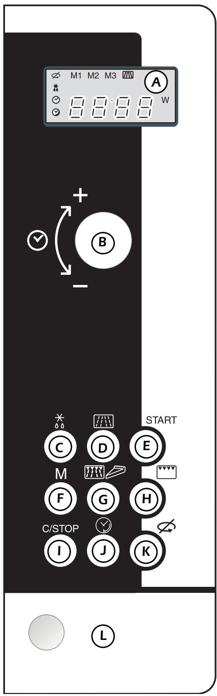 DE DIETRICH DME329BE1 - CONTROL PANEL - 2