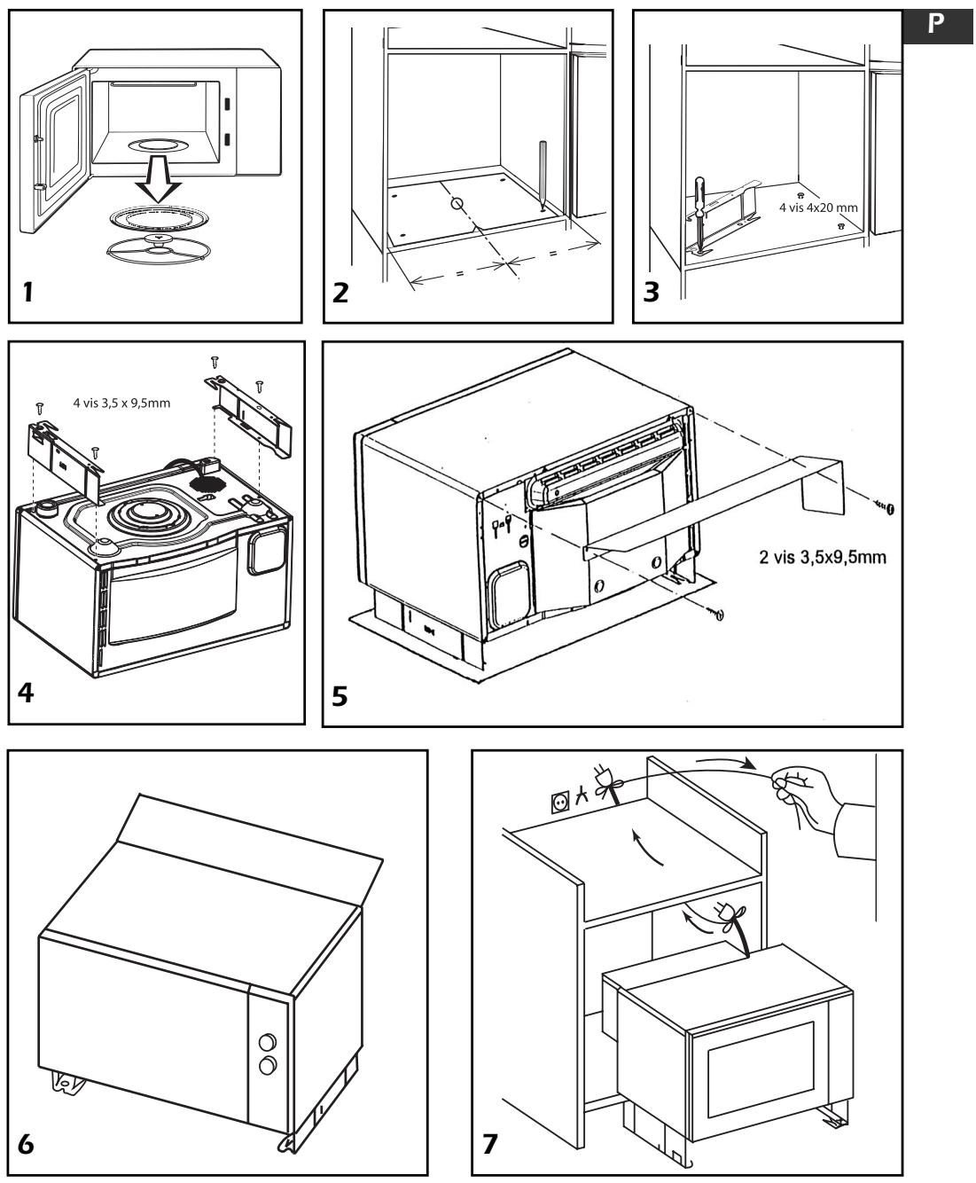 DE DIETRICH DME329XE1 - KIT DE ENCASTRAMENTO - 1