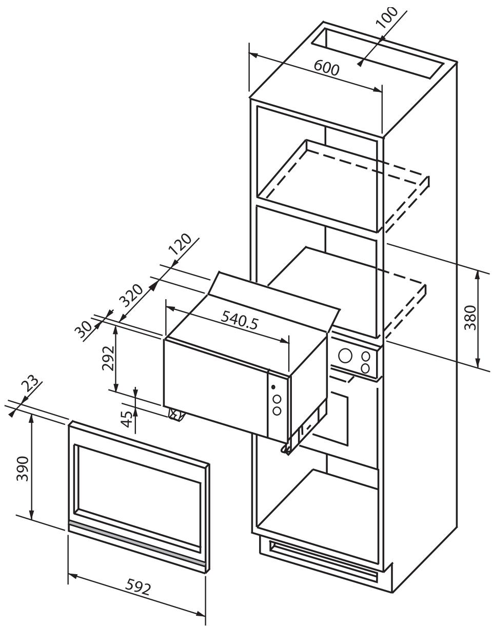 DE DIETRICH DME329XE1 - BUILT IN KIT - 1