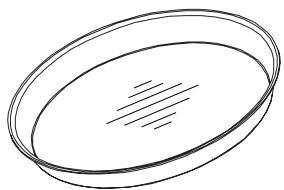 DE DIETRICH DME329XE1 - Cuidado de la bandeja para pizza - 1