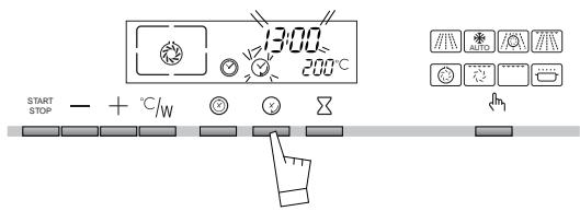 DE DIETRICH DME399WE1 - Programming your chosen cooking end time - 1