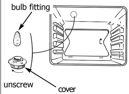 DE DIETRICH DME399WE1 - Warning! Switch off the power at the main switch before attempting to change the bulb. Leave the oven to cool if necessary. - 1