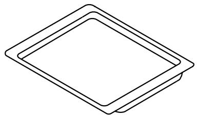 DE DIETRICH DME399WE1 - Glass dish - 2