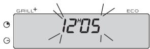 DE DIETRICH DME535XE1 - B) Impostazione dell'ora dell'orologio - 6