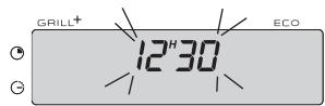 DE DIETRICH DME535XE1 - B) Impostazione dell'ora dell'orologio - 3