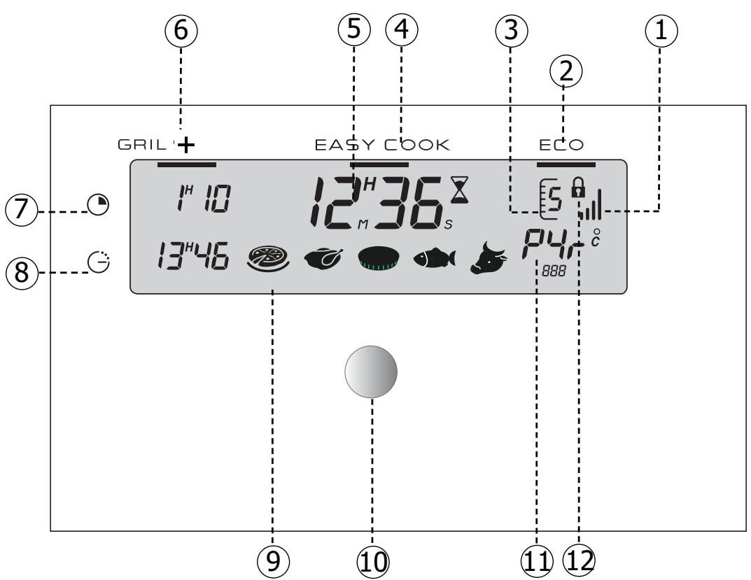 DE DIETRICH DME535XE1 - The oven programmer - 1