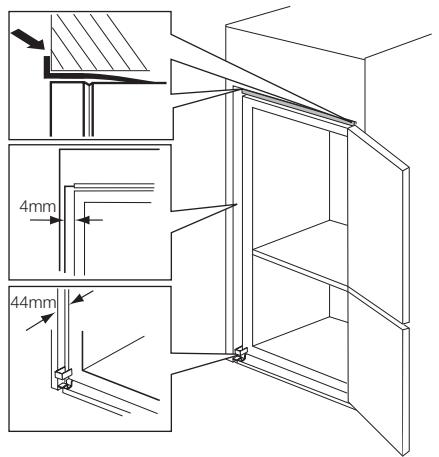 DE DIETRICH DRD924JE - Installation de l'appareil - 2