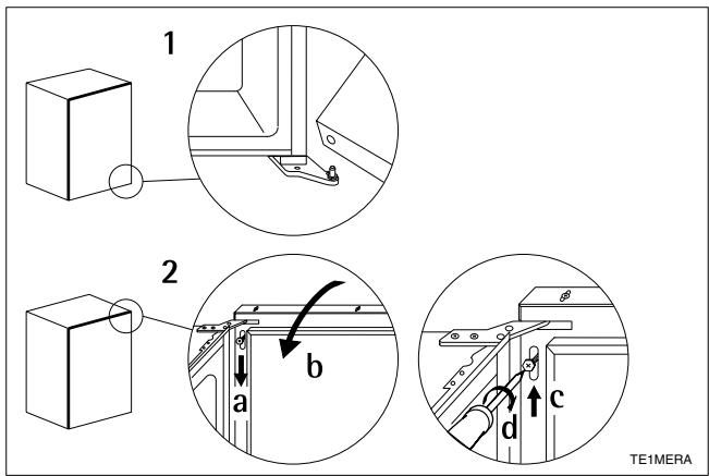 DE DIETRICH DRH920JE - Démontage de la porte de l'appareil - 10