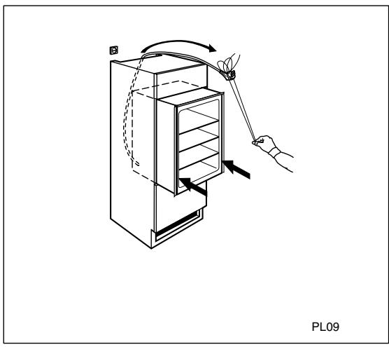 DE DIETRICH DRH920JE - Door removal - 6