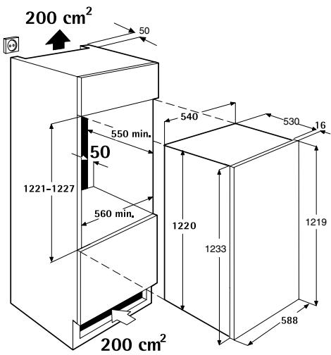 DE DIETRICH DRH920JE - Anschlagwechsel Verdampferfachtür - 2