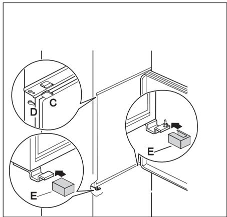 DE DIETRICH DRS914JE - Dimensions of the recess - 7