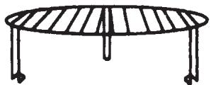 DE DIETRICH MW6723E1 - The rack : - 1