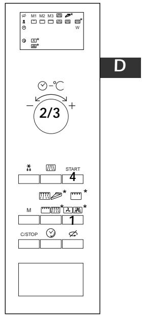 DE DIETRICH MW6723E1 - PROGRAMMIERUNG HEIBLUFT* - 5