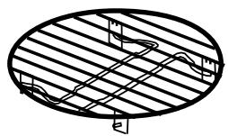 DE DIETRICH MW6723E1 - Der Klappgrillrost : - 2