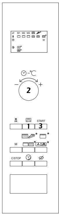 DE DIETRICH MW6723E2 - SETTING A MICROWAVE PROGRAMME - 3