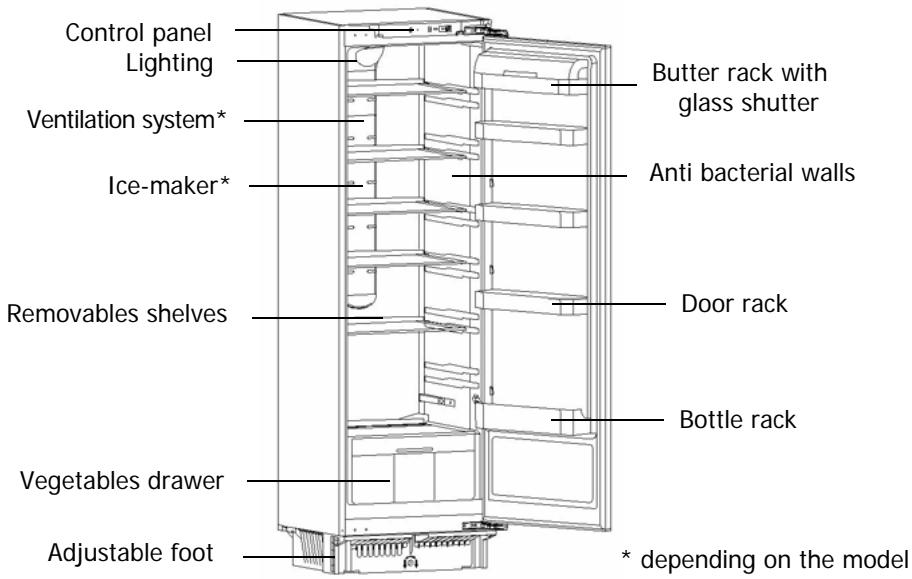 DE DIETRICH DRS1132I - BIOCARE - anti-bacterial walls - 1