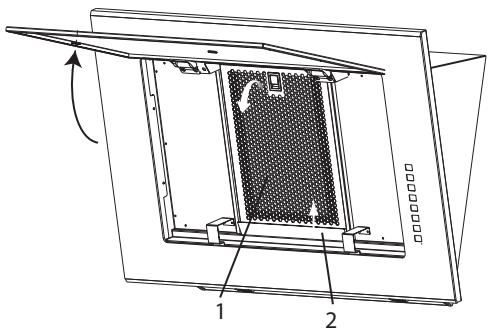 DE DIETRICH DHD1193M - Modello con lampada LED - 1
